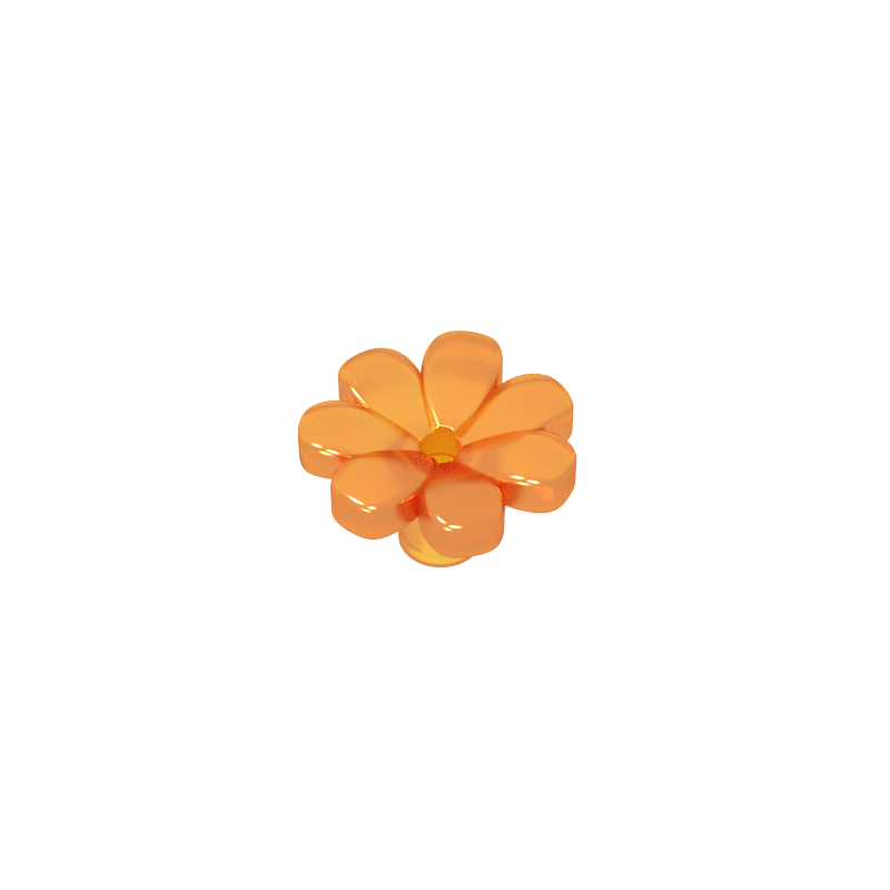 GOBRICKS GDS-2118 Seven petal flowers - YWOBB