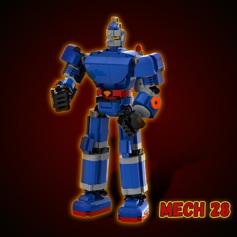 GOBRICKS MOC 227319  Gokin Tetsujin 28 Gigantor - YWOBB