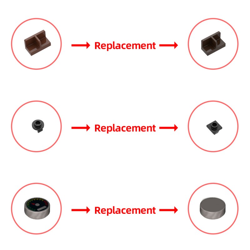 GOBRICKS MOC 221458 PT-17 Stearman - YWOBB