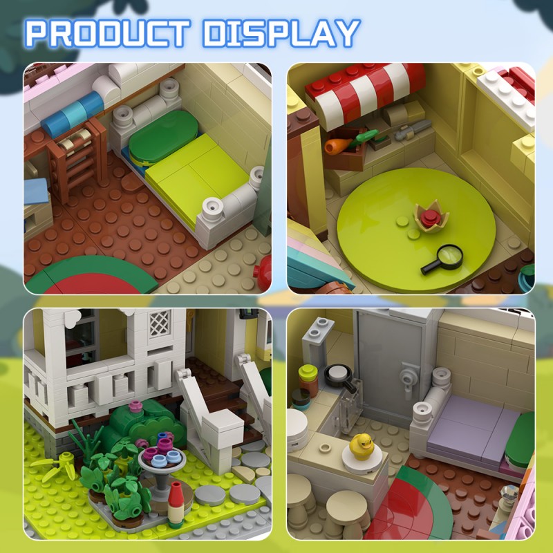 GOBRICKS MOC S0048 Bluey Instructions - YWOBB