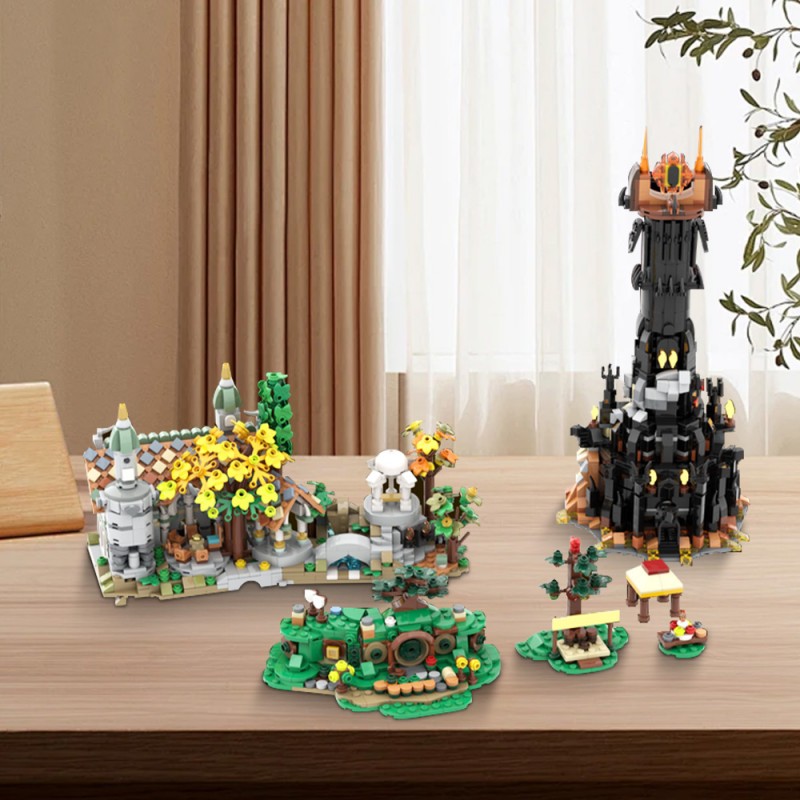 GOBRICKS MOC 223689 Mini Lord of The Rings - YWOBB