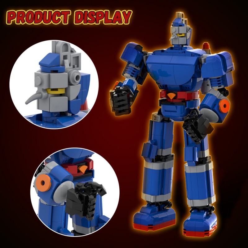 GOBRICKS MOC 227319  Gokin Tetsujin 28 Gigantor - YWOBB