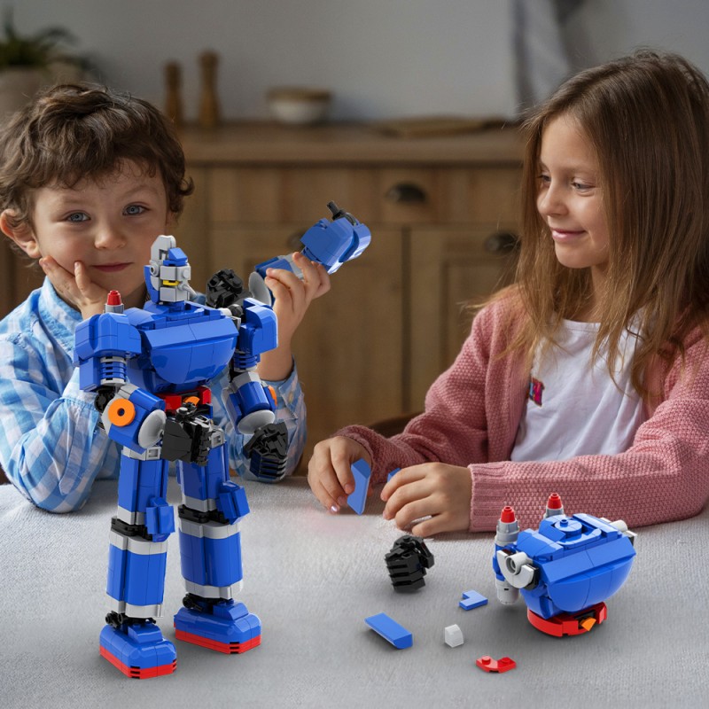 GOBRICKS MOC 227319  Gokin Tetsujin 28 Gigantor - YWOBB