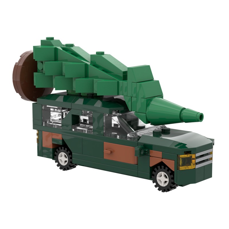 GOBRICKS MOC S0056 Christmas Story Mini Camper - YWOBB