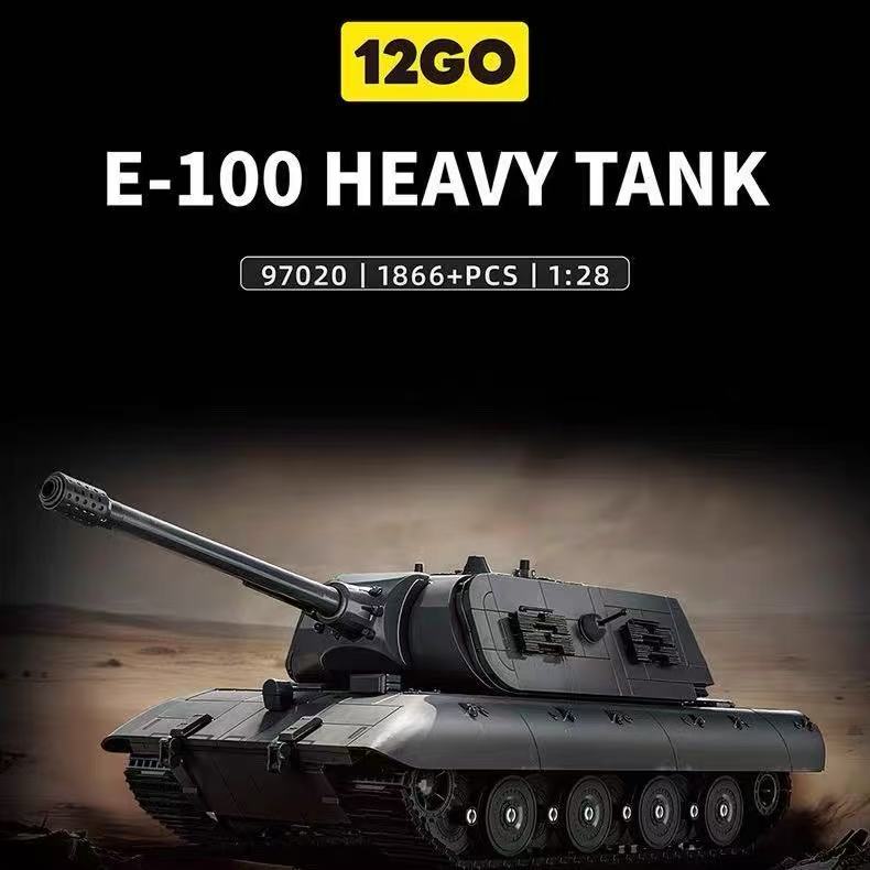 12GO 97020 E100 Heavy Tank Maus Turret Version - YWOBB