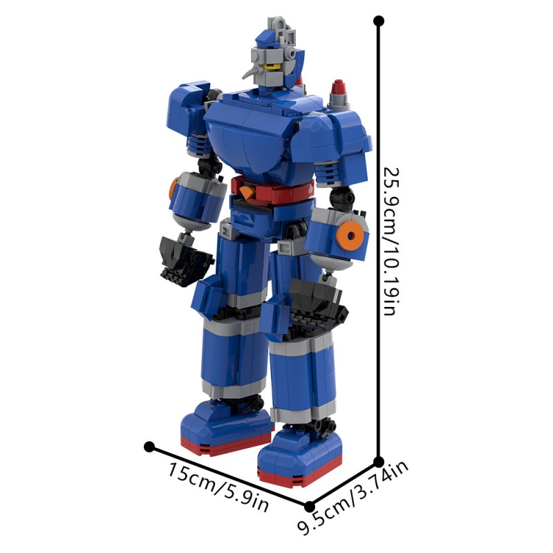 GOBRICKS MOC 227319  Gokin Tetsujin 28 Gigantor - YWOBB