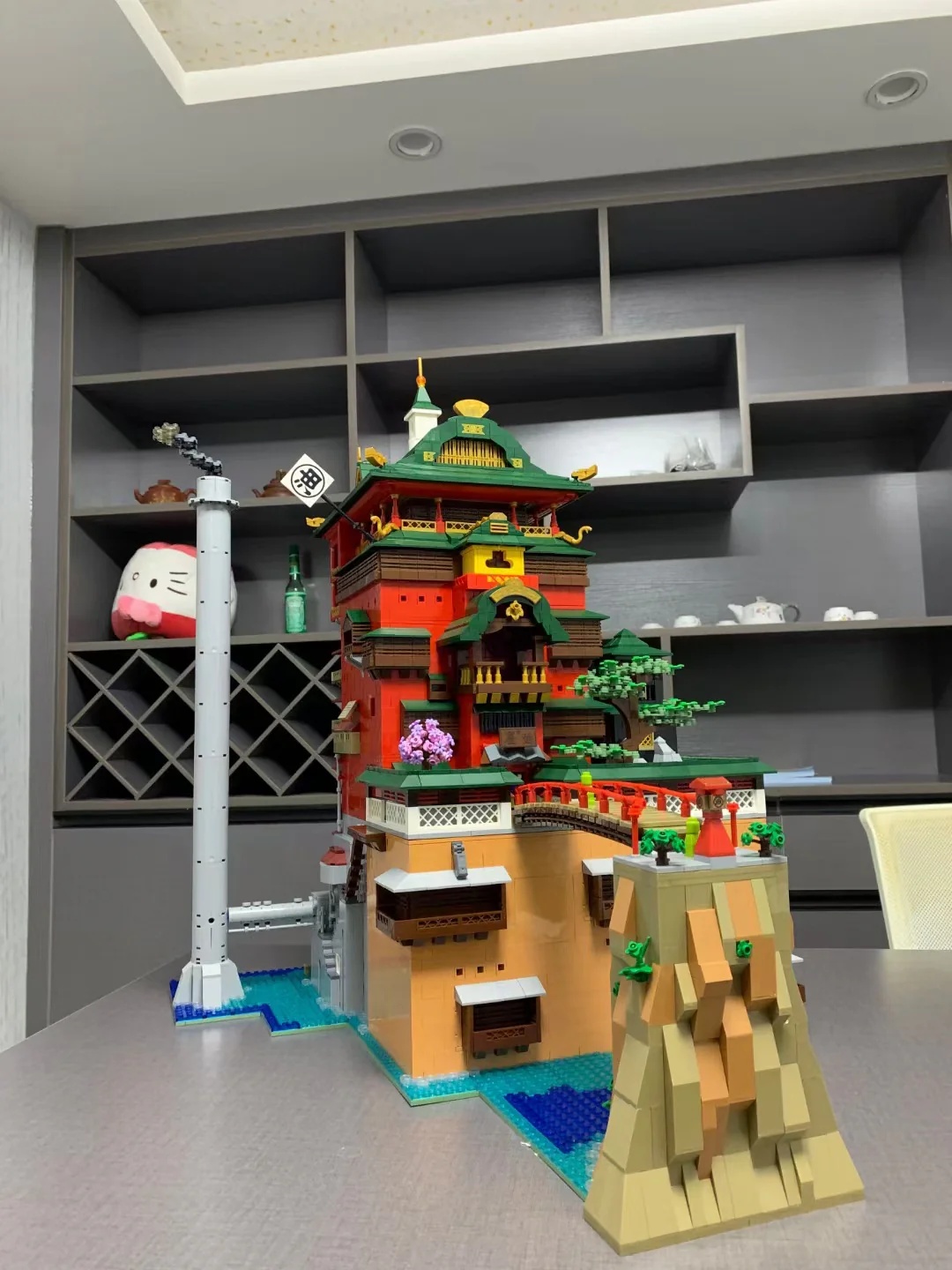 TIGER 55121 Granny Tang's Hot Spring with Lights OVP US Warehouse Version - YWOBB