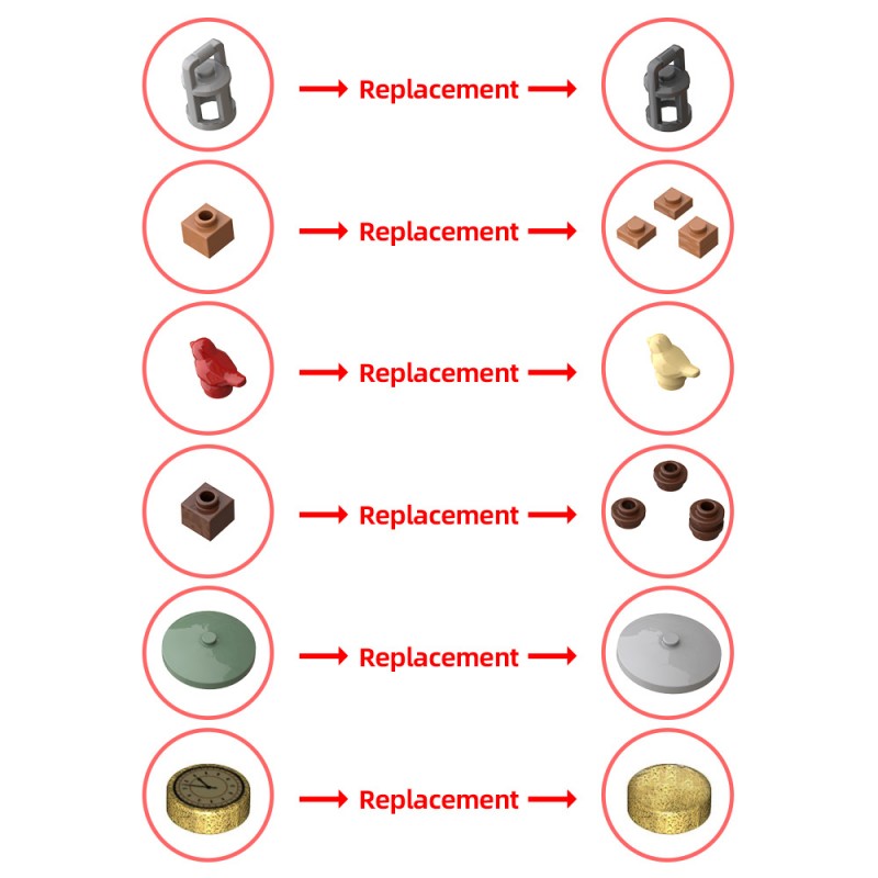 GOBRICKS MOC 223689 Mini Lord of The Rings - YWOBB