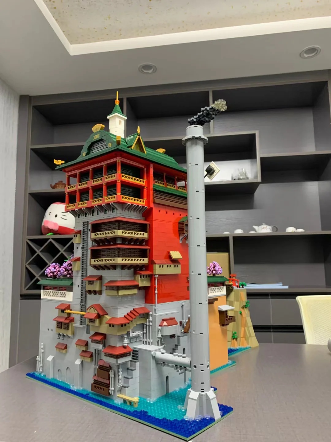 TIGER 55121 Granny Tang's Hot Spring with Lights OVP US Warehouse Version - YWOBB