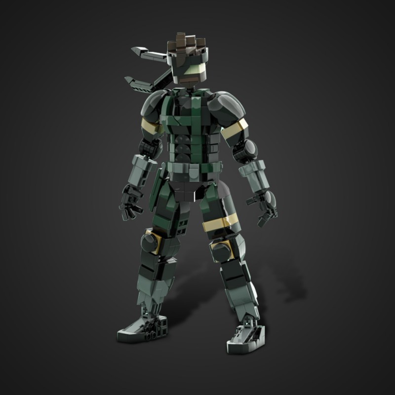 GOBRICKS MOC 224238 Big Boss Metal Gear Solid - YWOBB