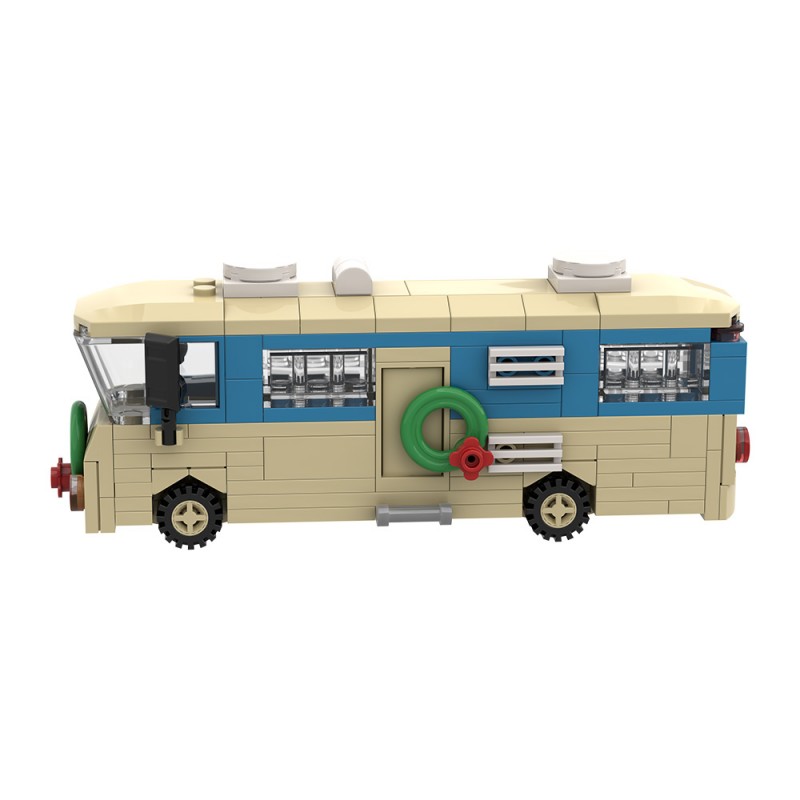GOBRICKS MOC S0056 Christmas Story Mini Camper - YWOBB