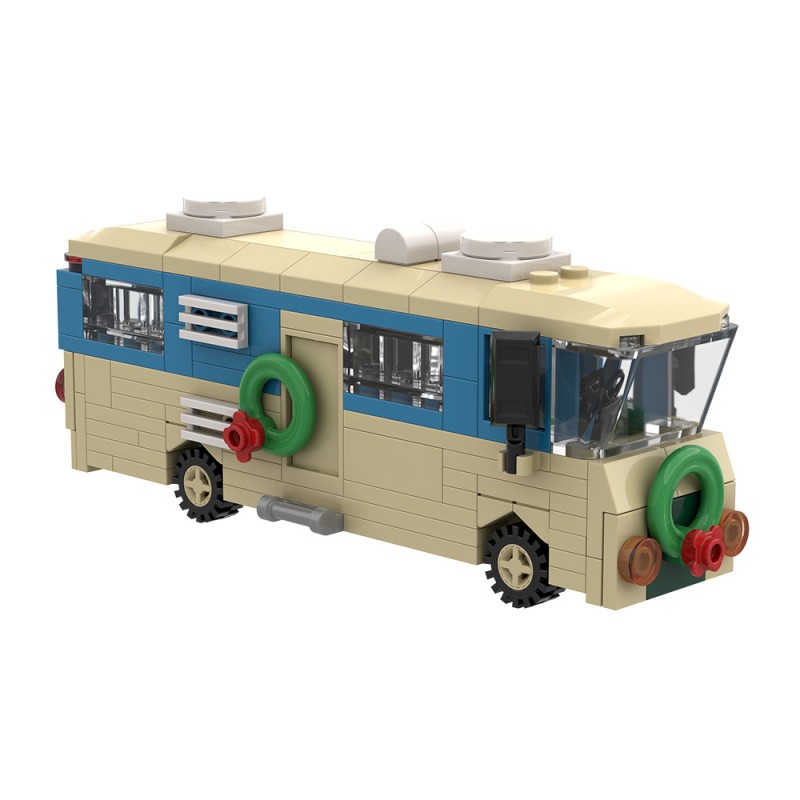 GOBRICKS MOC S0056 Christmas Story Mini Camper - YWOBB