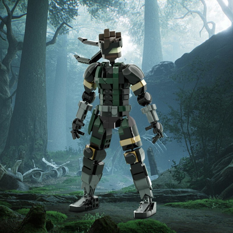 GOBRICKS MOC 224238 Big Boss Metal Gear Solid - YWOBB