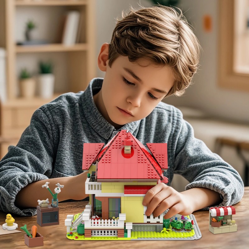 GOBRICKS MOC S0048 Bluey Instructions - YWOBB