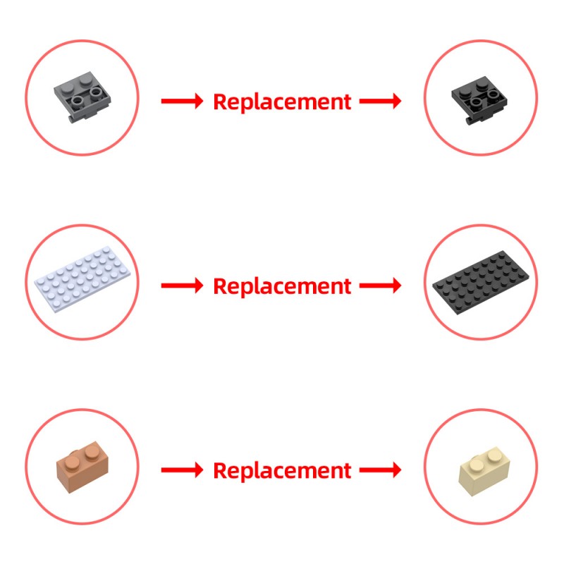 GOBRICKS MOC 222440 Dragon Assault Ship - YWOBB