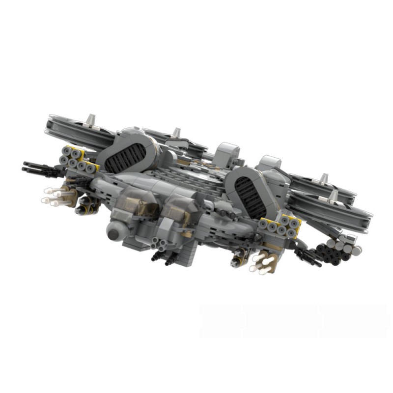 GOBRICKS MOC 222440 Dragon Assault Ship - YWOBB