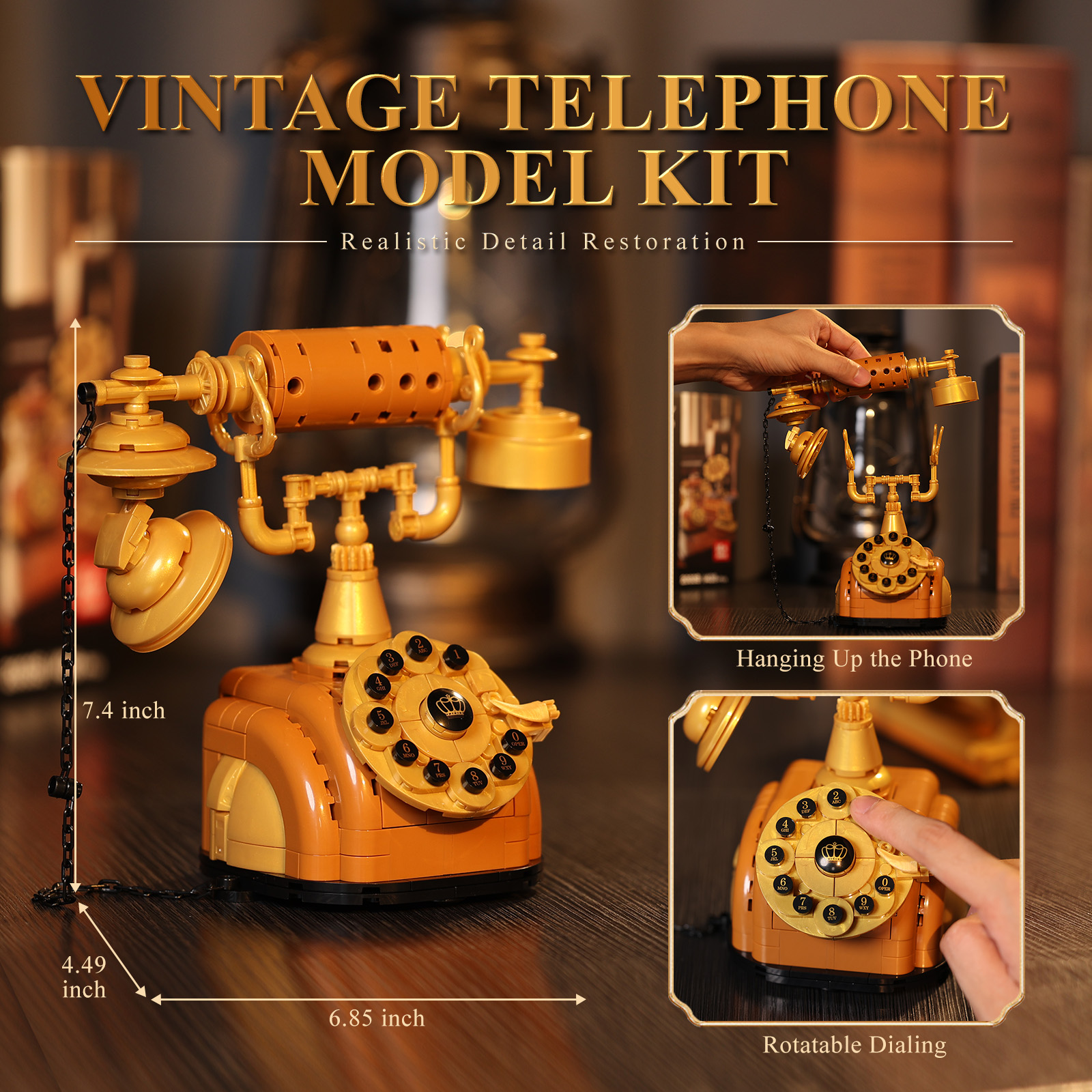 JMBricklayer 20039 3 in 1 Retro Bauset - YWOBB