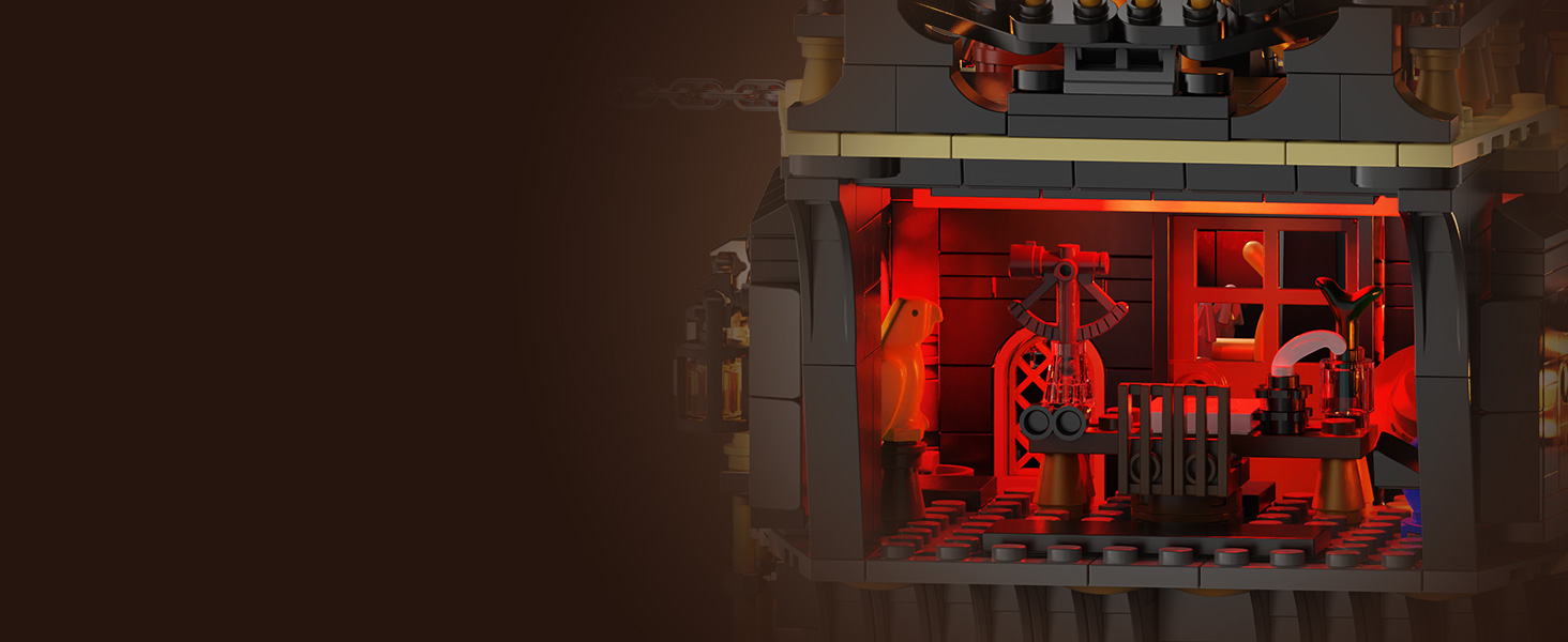 JMBricklayer 40002 Classic Black Pearl Pirate Ship - YWOBB