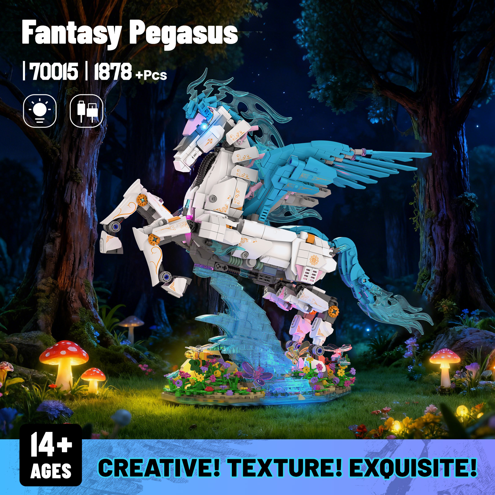 JMBricklayer 70015 Fantasy Pegasus - YWOBB