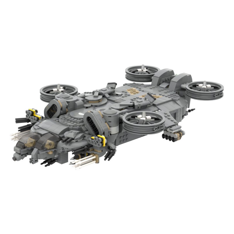 GOBRICKS MOC 222440 Dragon Assault Ship - YWOBB