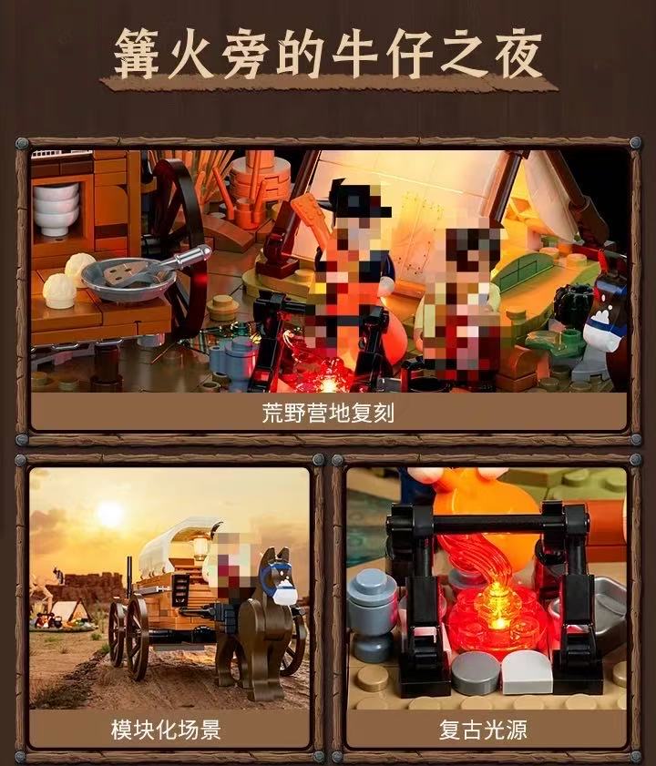 FunWhole L9076 OLD WEST COWBOY CAMP - YWOBB