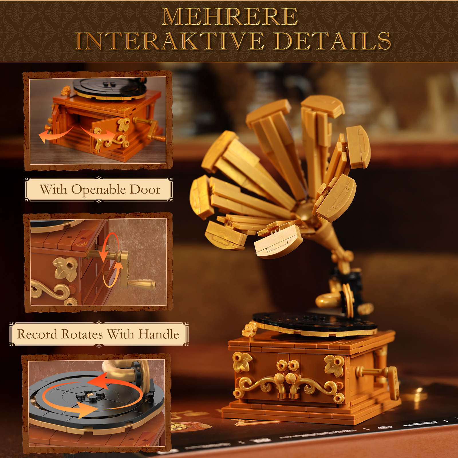 JMBricklayer 20039 3 in 1 Retro Bauset - YWOBB