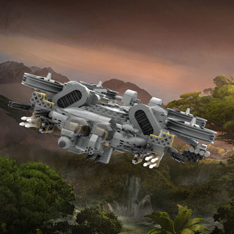 GOBRICKS MOC 222440 Dragon Assault Ship - YWOBB