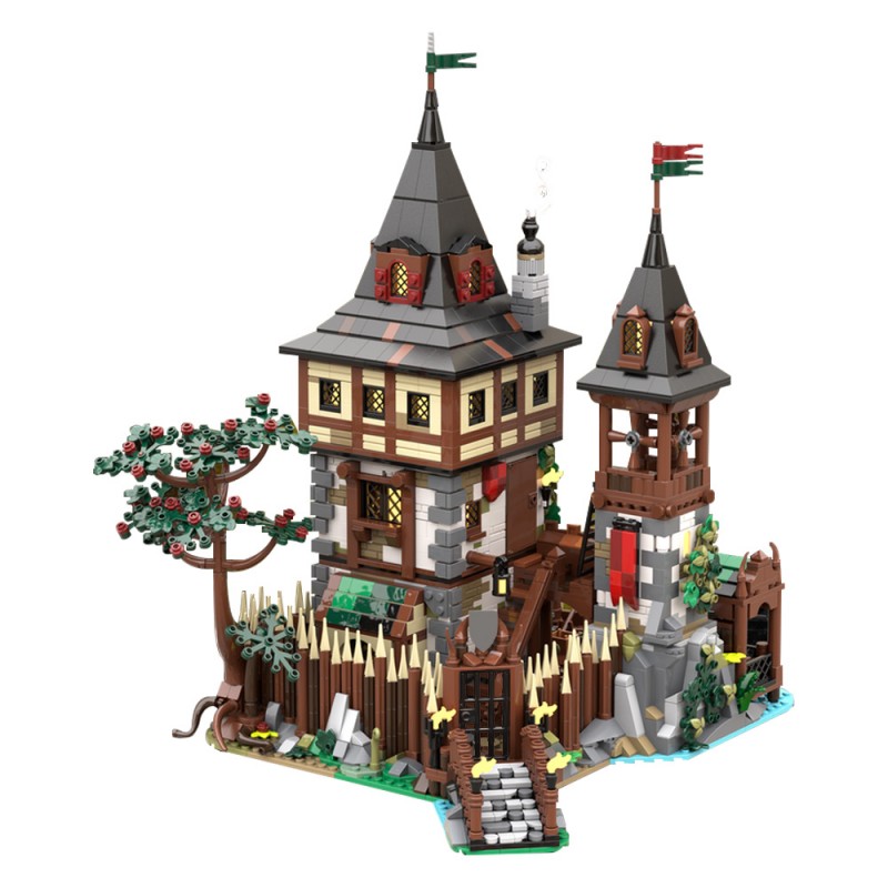 GOBRICKS MOC 222719 Bear Lord`s Castle - YWOBB