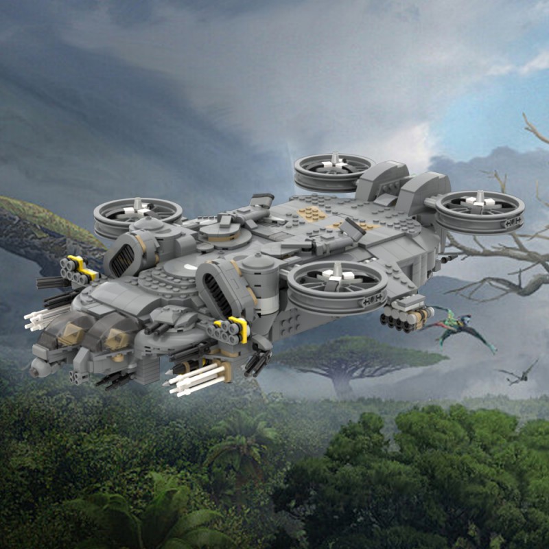 GOBRICKS MOC 222440 Dragon Assault Ship - YWOBB