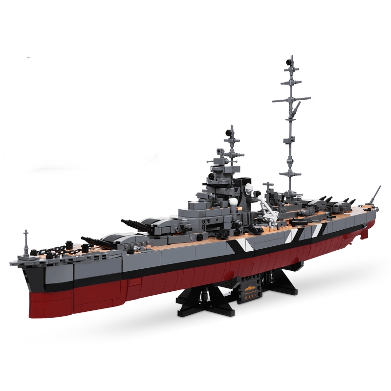 JMBricklayer 60015 Bismarck battleship - YWOBB