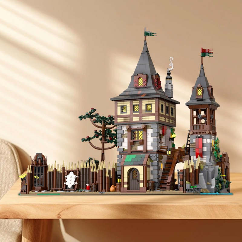 GOBRICKS MOC 222719 Bear Lord`s Castle - YWOBB