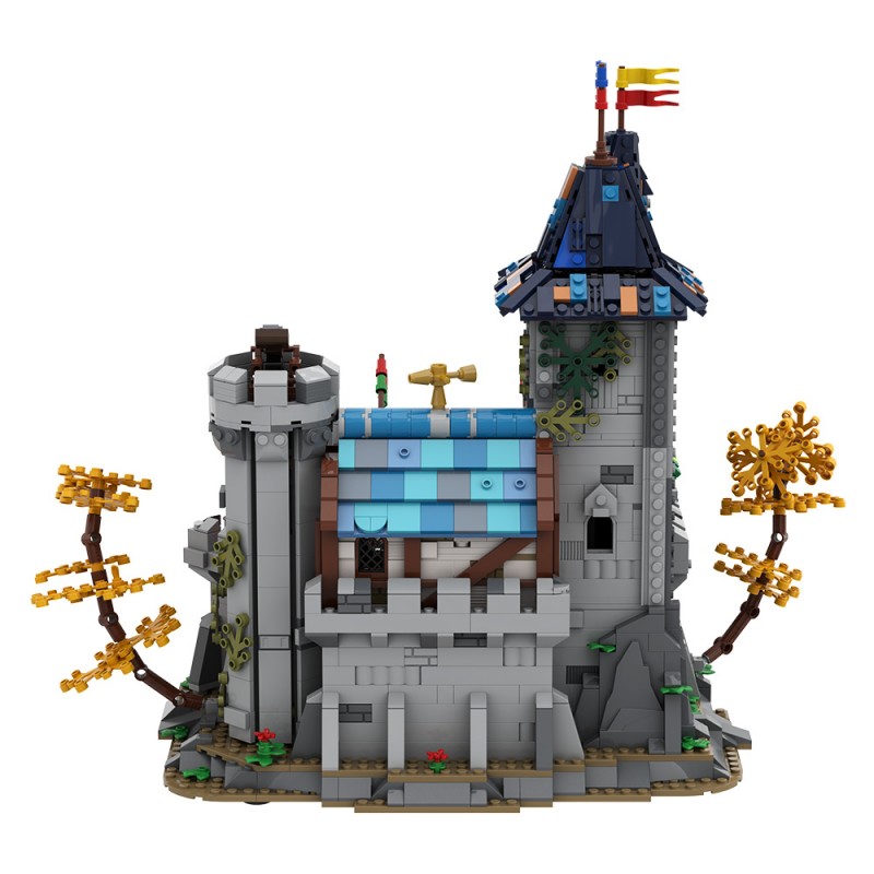 GOBRICKS MOC A2396 Fantasy Castle - YWOBB