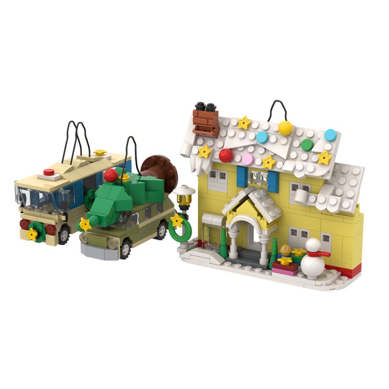GOBRICKS MOC S0057 National Lampoon's Christmas Vacation - YWOBB