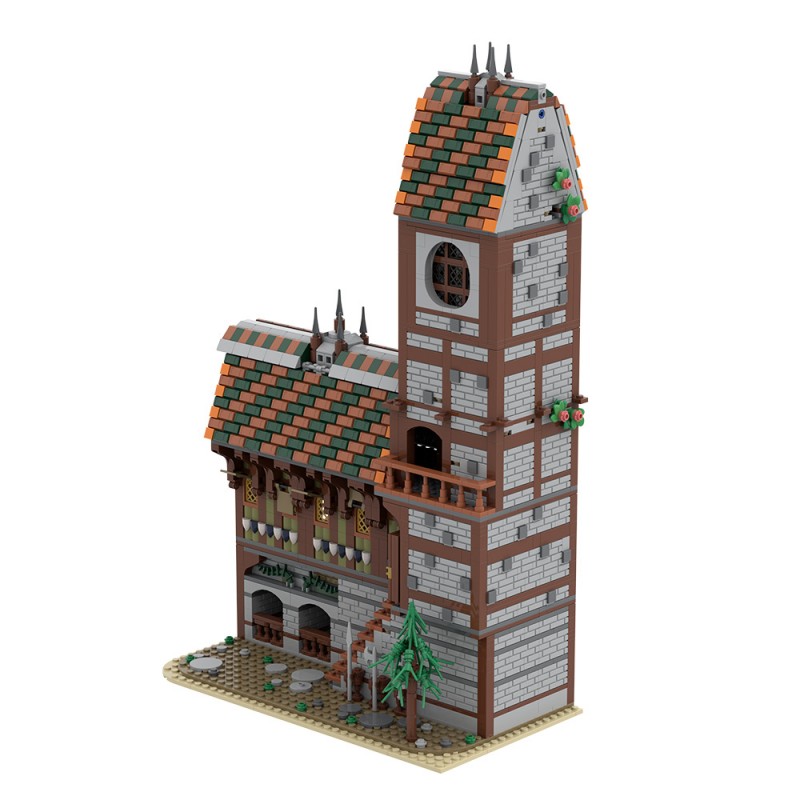 GOBRICKS MOC A2397 Fantasy Tavern - YWOBB