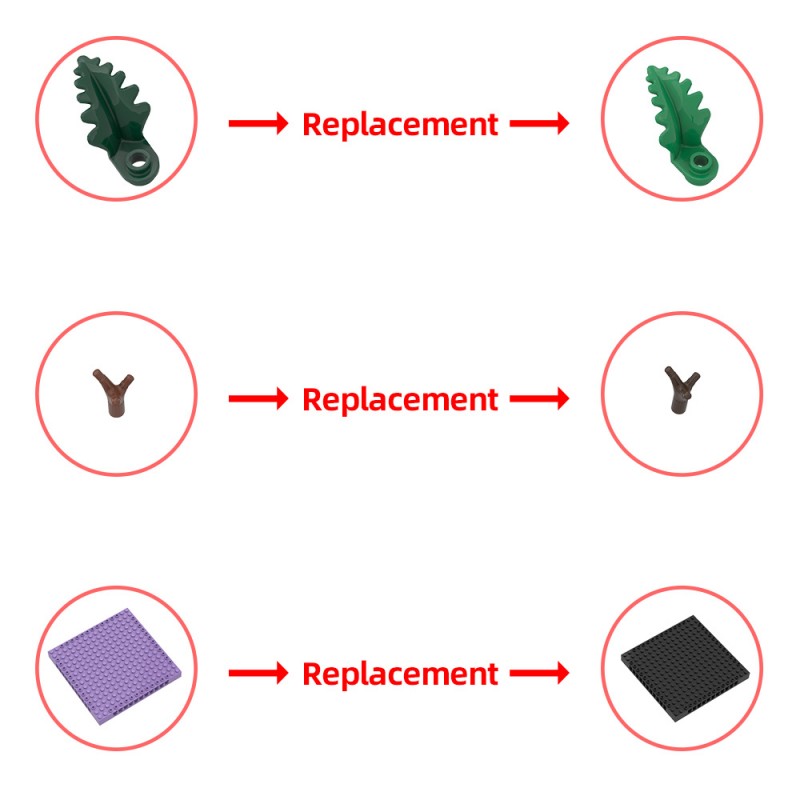 GOBRICKS MOC 222707 Ruin of Horus from Horizon - YWOBB