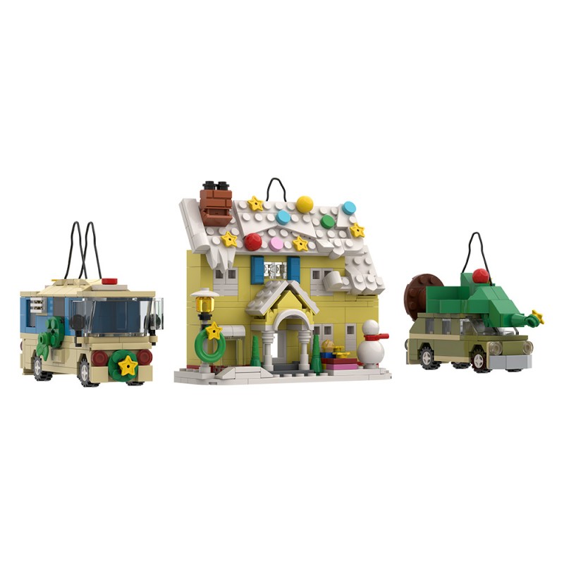 GOBRICKS MOC S0057 National Lampoon's Christmas Vacation - YWOBB