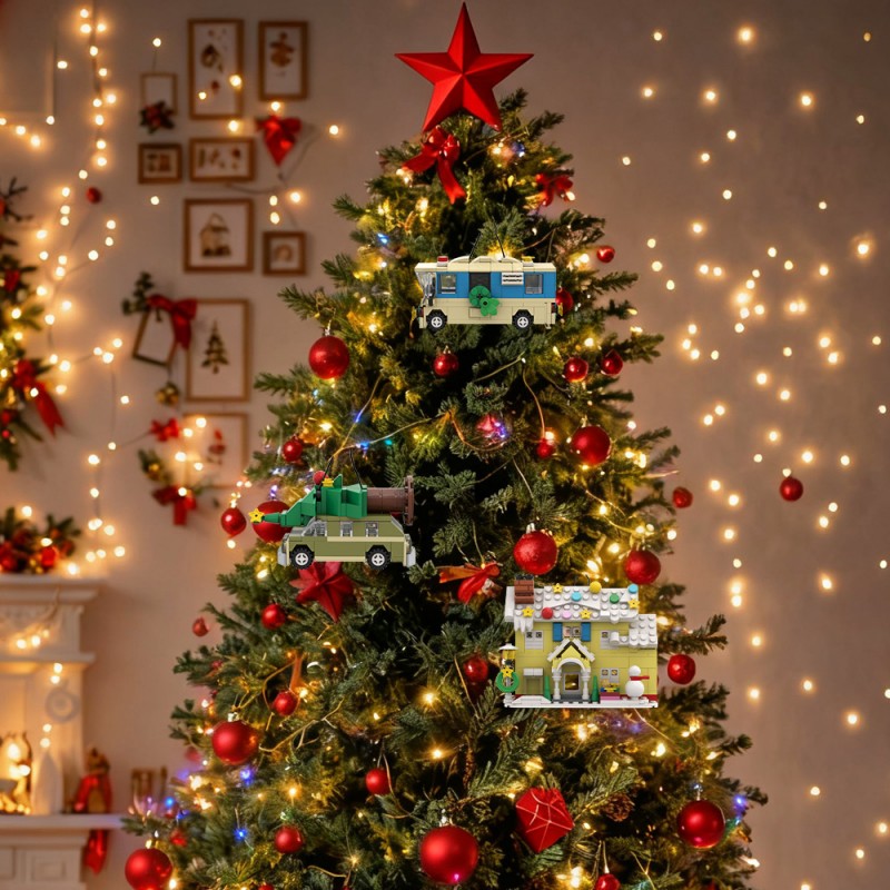 GOBRICKS MOC S0057 National Lampoon's Christmas Vacation - YWOBB