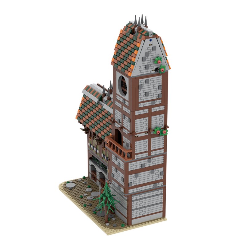 GOBRICKS MOC A2397 Fantasy Tavern - YWOBB