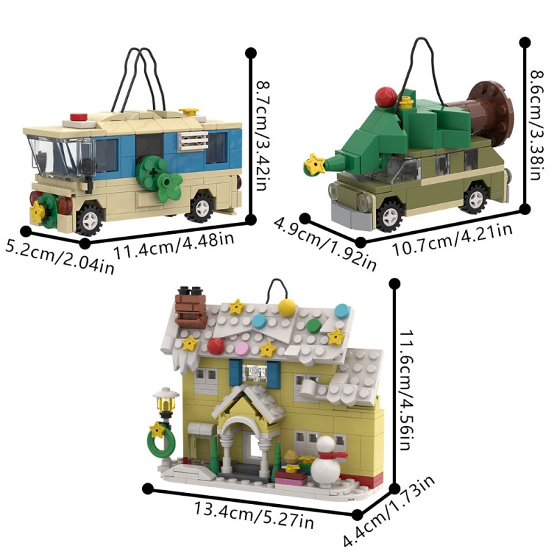 GOBRICKS MOC S0057 National Lampoon's Christmas Vacation - YWOBB