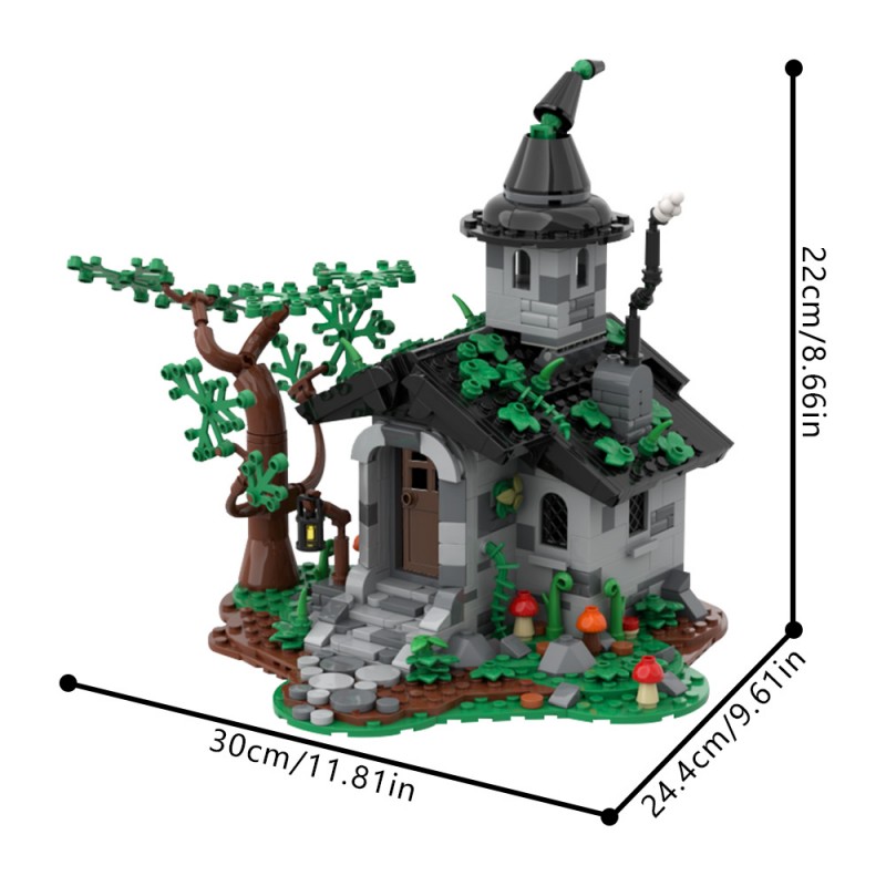 GOBRICKS MOC 215423 Witch's House - YWOBB