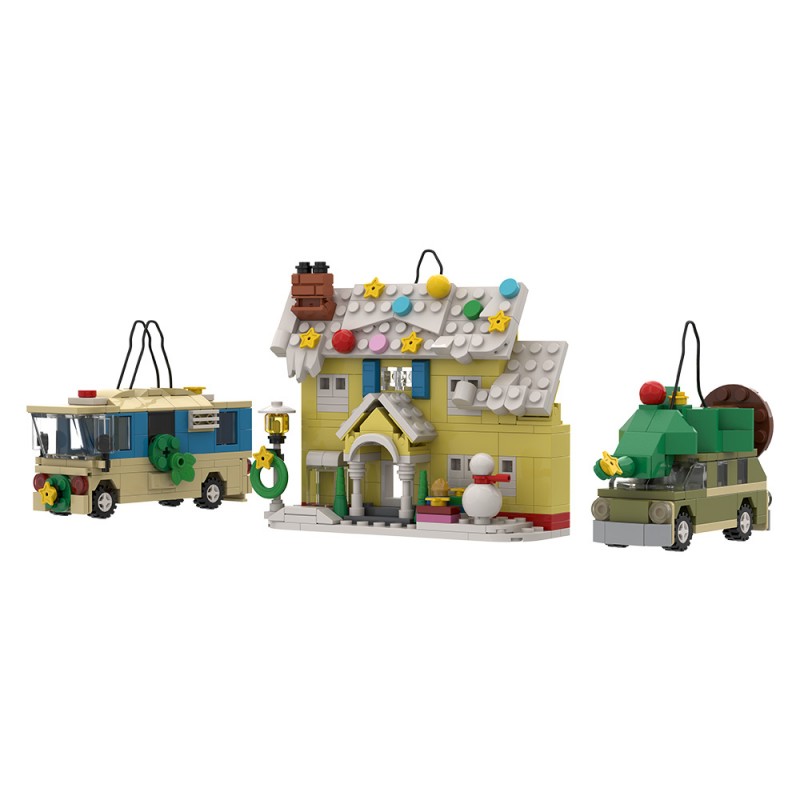 GOBRICKS MOC S0057 National Lampoon's Christmas Vacation - YWOBB