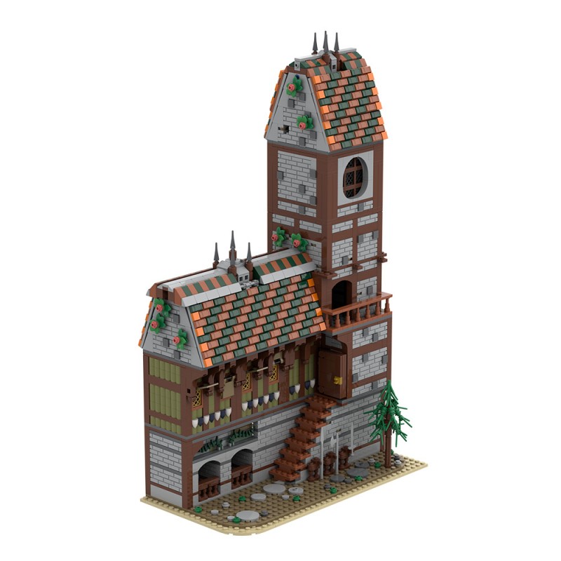 GOBRICKS MOC A2397 Fantasy Tavern - YWOBB