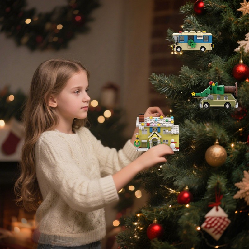 GOBRICKS MOC S0057 National Lampoon's Christmas Vacation - YWOBB