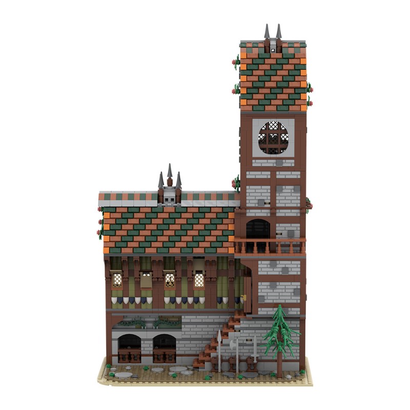 GOBRICKS MOC A2397 Fantasy Tavern - YWOBB