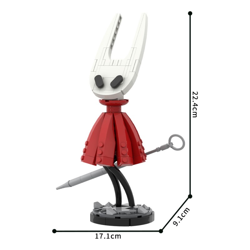 GOBRICKS MOC S0063Y02 The Hollow Knight Hornet - YWOBB