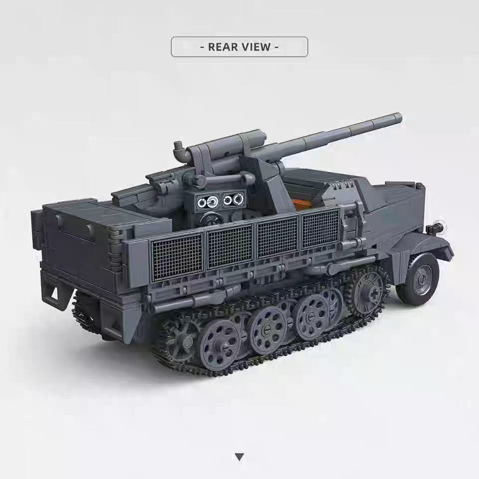 Quan Guan 300025 German: 88mm Artillery Carrier - YWOBB