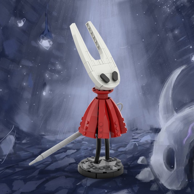 GOBRICKS MOC S0063Y02 The Hollow Knight Hornet - YWOBB