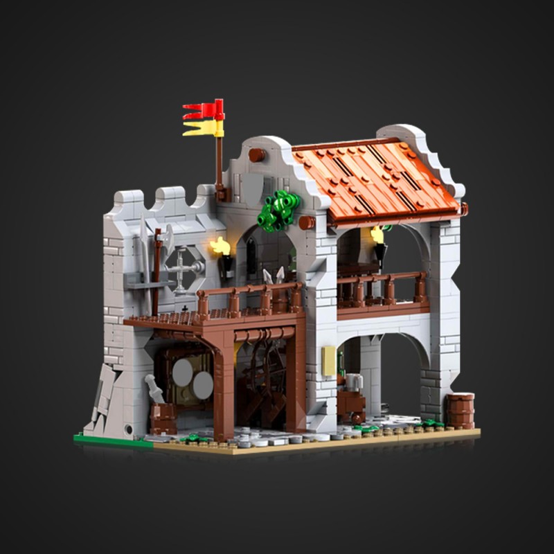 GOBRICKS MOC 212374 Archer's Rest Castle Series No. 1 - YWOBB