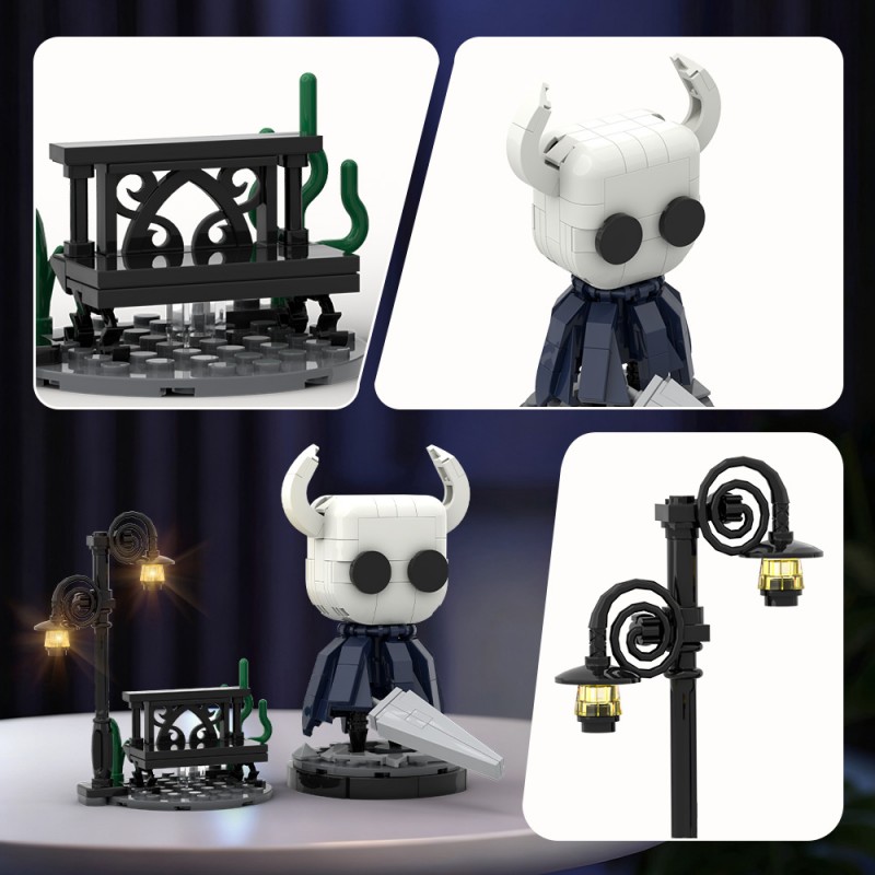 GOBRICKS MOC S0063Y01 The Hollow Knight The Knight - YWOBB