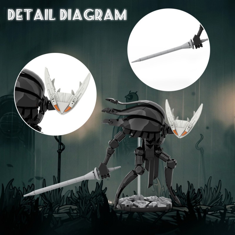 GOBRICKS MOC S0063Y03 The Hollow Knight Pure Vessel - YWOBB